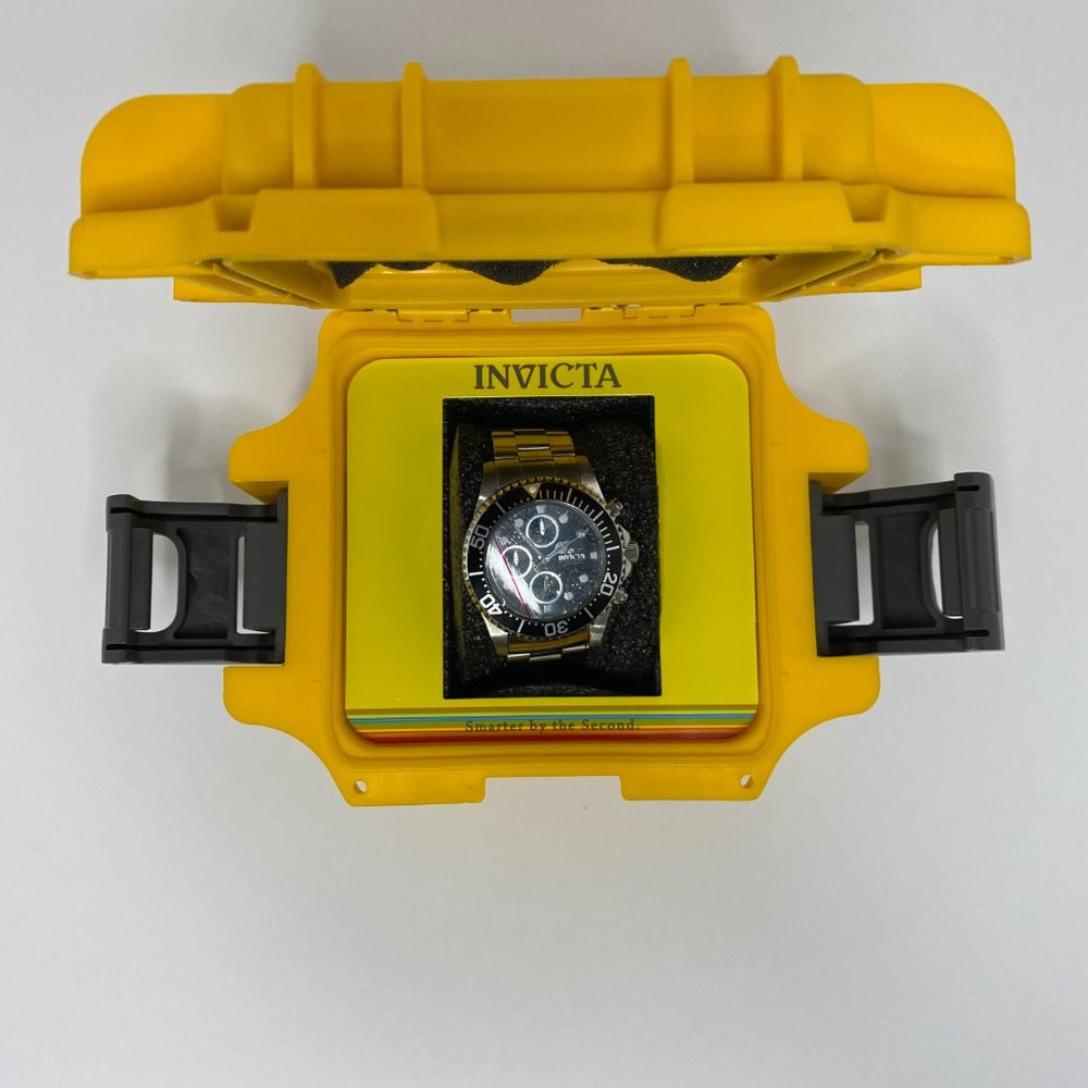 Invicta 1768 Pro Diver Quartz Chronograph Black - Picture 5 of 6
